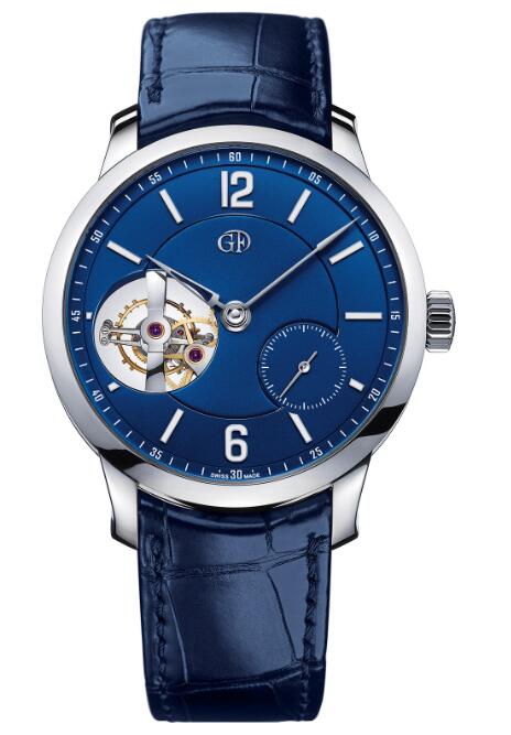 Replica Greubel Forsey Watch Tourbillon 24 Secondes Vision Platinium Blue Men